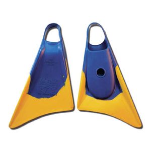 Makapuu Scuba Swimming Fin US 5-6.5 Small - Blue/Yellow