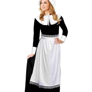Traditional Pilgrim Womens Plus Size Historical Costume Dress - XLarge