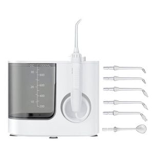 Orku 1000ml Water Flosser Electric Oral Irrigator - Stepless Pressure White