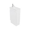 CIBO 450mm White Tonic Mini Full Height Bathroom Vanity