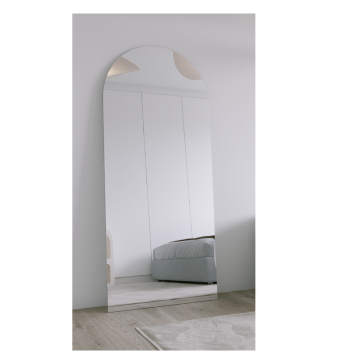 Crystalux Arlo Frameless Full Length Arch Mirror | 1800 X 800