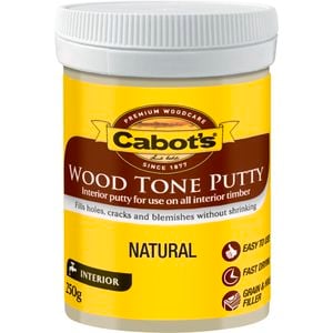 Cabot's 250g Natural Wood Tone Putty
