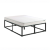Zinus Double Joseph Metal Bed Frame & Bonnell Spring Mattress Set, 45cm High, Essential Inner Spring