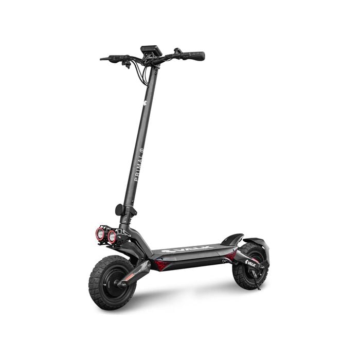 VALK Primal 9 Dual Motor 1600W Extreme Hill Climbing e-Scooter Electric, Black
