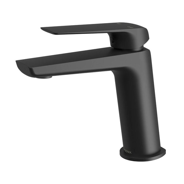 Phoenix Lead Free  Matte Black Aplo Basin Mixer
