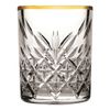 Pasabahce Timeless Golden Touch 60ml Shot Glasses - Set of 4