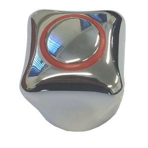 Dissco Chrome Handle - With Red Indicator And Screw                                                