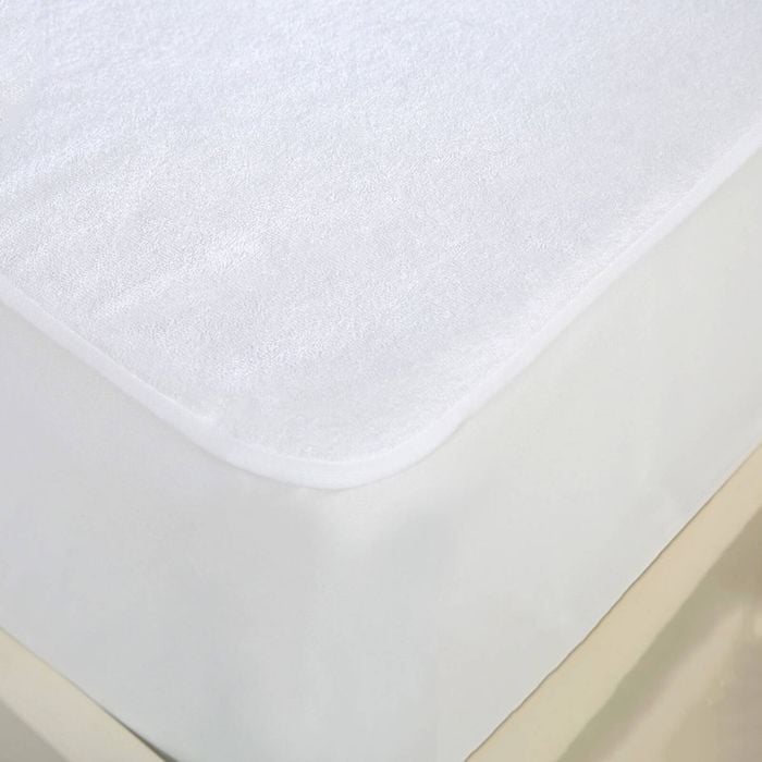 Accessorize Cotton Top Waterproof Mattress Protector Single