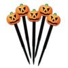 Click 33cm Orange Halloween Solar Pumpkin Stake Lights