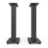 Kanto SX30 30" Tall Fillable Speaker Stands with Isolation Feet - Pair, Black