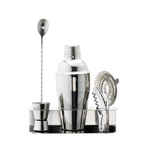 6 Piece Stainless Steel Bar Tool Set 9.5x14.5x1.9cm Cellar