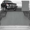 6D Diamond Ute Tub Mat for Isuzu D-Max Crew Cab 2008-2011 (with Spray On Liner or No Liner) - Grey