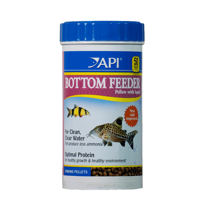 Api Bottom Feeder Pellets With Squid 113gm (841b)