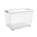 All Set 90L Clear Modular Storage Container
