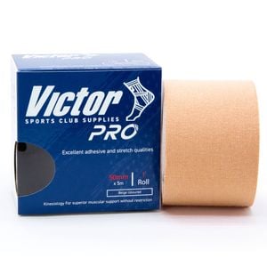 K-Tape kinesiology tape for taping and movement support - Beige 50mm x 5m - Single Roll