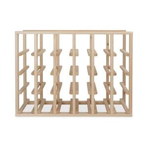 Cellar Smart 24 Bottle Wooden Wine Rack