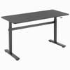 Desky Zero Manual Sit Stand Desk - Black