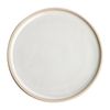 Olympia Flat Round Plate Canvas Murano White 180mm 6 Pack Tableware Dinnerware