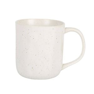 4pc NF Living Mirth Mug 350ml Capacity Ceramic Mugs Stoneware Dinnerware White