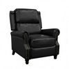 Nilsson PU Leather Recliner Chair - Black