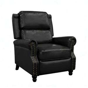 Nilsson PU Leather Recliner Chair - Black