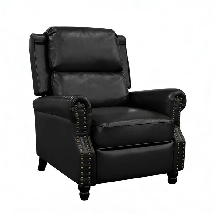 Nilsson PU Leather Recliner Chair - Black