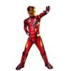 Iron Man Deluxe Suit for Kids with Mask and Gloves, 3-4-YRS
