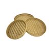 3pc Maine & Crawford Kalib 40cm Tray Round Set Large - Natural