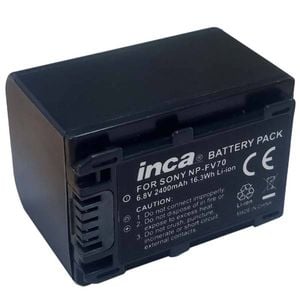 Inca 780952 Li-ion Battery Replacement For Sony Np-fv70