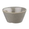 Churchill Sauce Dish Stonecast X Squared Peppercorn Grey 3oz Ceramic Tableware