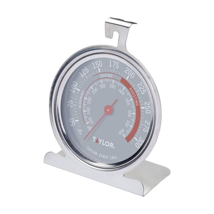 Taylor Stainless Steel Read-to-read Dial Pro Silver Oven Thermometer 9x8.5x2cm