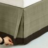 CottonMore Premium Cotton Quality Bed Skirt Valance including Cotton Fabric Go Over Bed Base - King