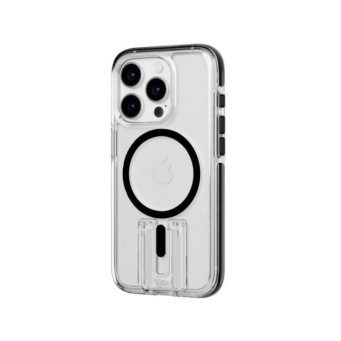 Tech21 EvoCrystal Kick for iPhone 14 Pro Max - Clear Black