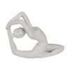 Maine & Crawford Yogi 18x16cm Resin Ornament Sculpture Home Tabletop Decor White