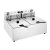Apuro Double Electric Fryer With Timer 2x5ltr - Cu624-a