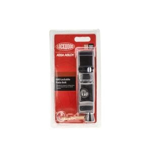 Lockwood Black 680 Patio Bolt