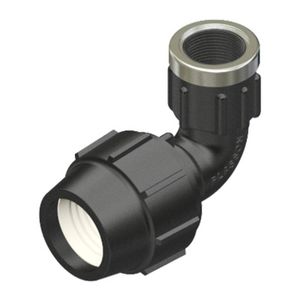 Plasson 20mm x 3/4" Metric Compression Female Elbow