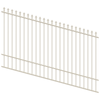 ProtectorAl 1201-2400W x 1500H Surfmist Spear Top Pool Fence Panel Raked Up to 15º