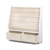 Keezi 4 tier Kids Bookshelf Wooden Bookcase Organiser Rack