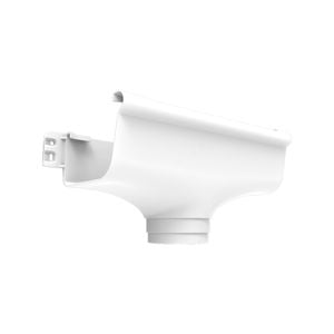 Marley 80mm White Stormcloud Expansion Outlet