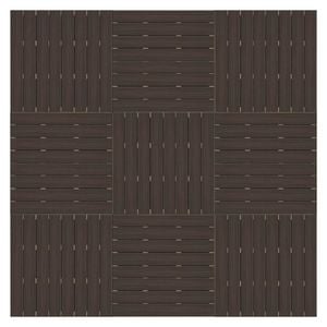 Good Times Decking 200-365mm (High) x 3432 x 3432mm Estate Brown Ekodeck 9 Module Kit