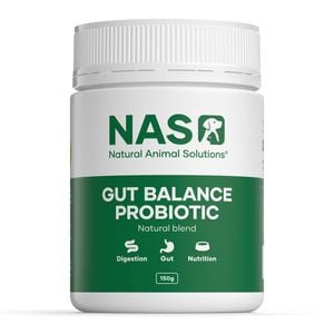 NAS Gut Balance Probiotic Natural Blend for Dogs & Cats of All Ages 150g