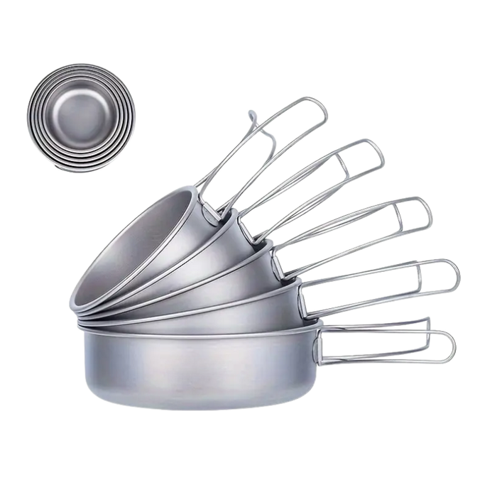 Camping Cookware Set Foldable Outdoor