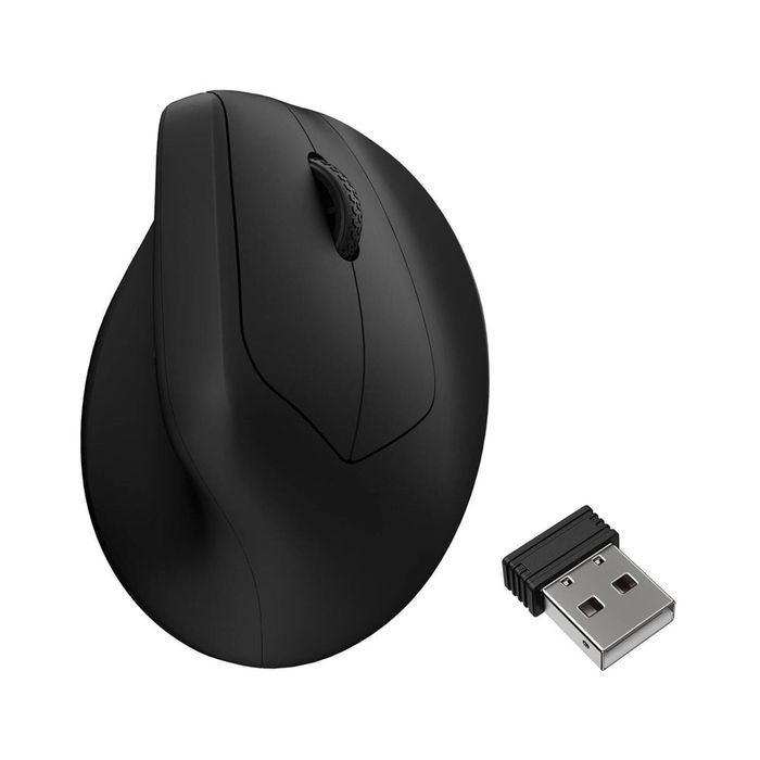 Keychron M5 Wireless Ergonomic Mouse (8K Polling Rate) (Black)