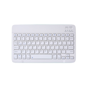 Orotec Portable Bluetooth Slim Wireless Keyboard Standalone White