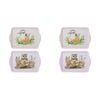 2x 2pc Ashdene Aussie Fairies Sugar Glider/Kookaburra Serving Platter Scatter Tray