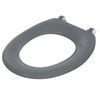 Caroma Grey Caravelle Single Flap Toilet Seat