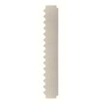 GumLeaf 2mm Hole 1200mm Classic Cream Corrugated Roof Gutter Guard