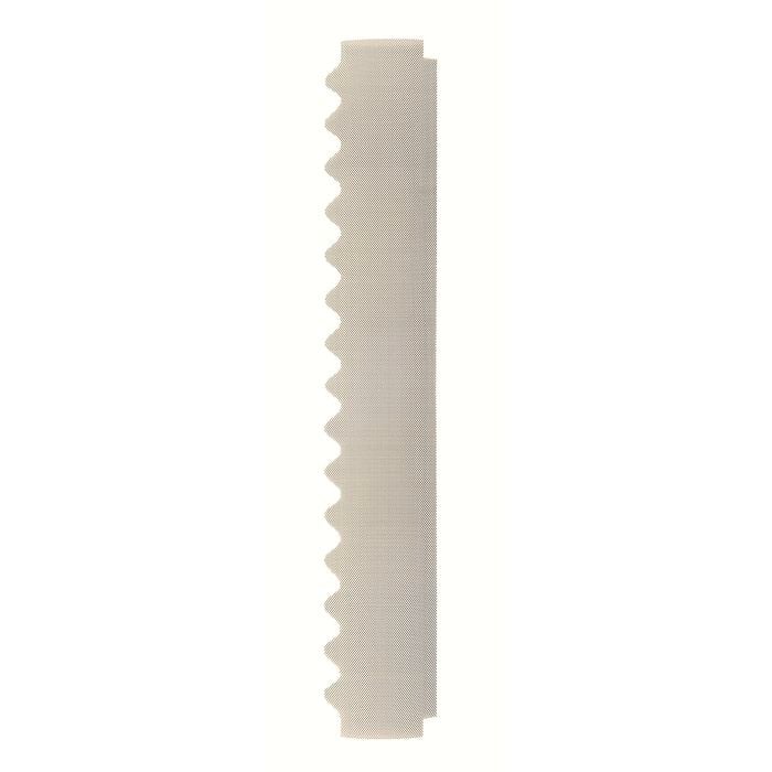 GumLeaf 2mm Hole 1200mm Classic Cream Corrugated Roof Gutter Guard