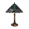 G&g Annika Blue Dragonfly Table Lamp
